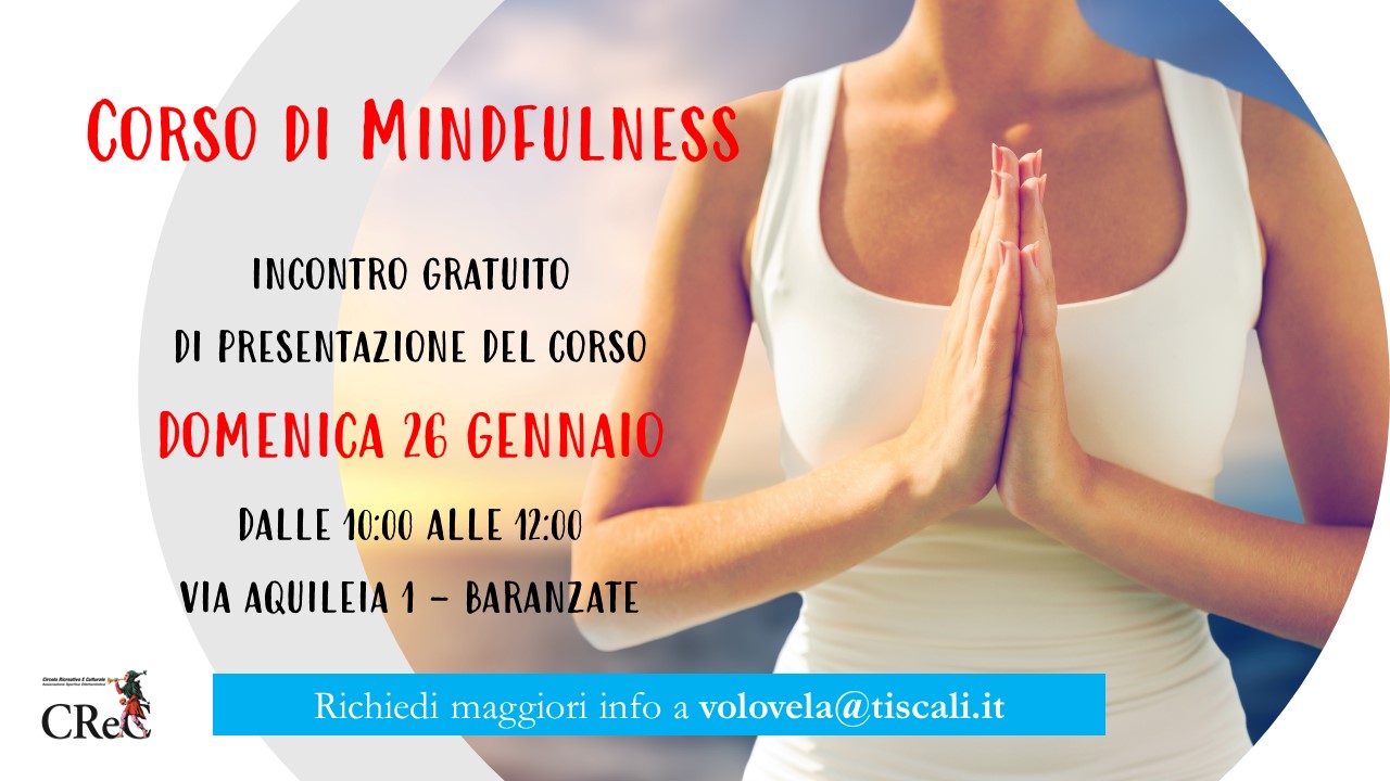 Incontro di presentazione Corso di Mindfulness 2020