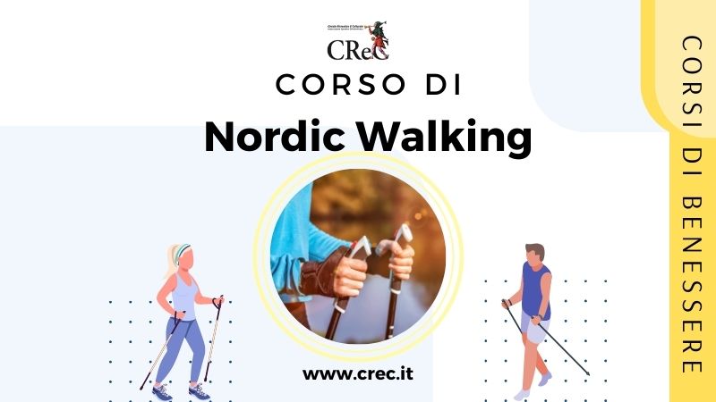 Le iscrizioni del corso di Nordic Walking sono aperte dal 25/2/23